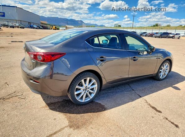 3MZBN1V79HM101047 2017 MAZDA 3 Brown Tył prawy