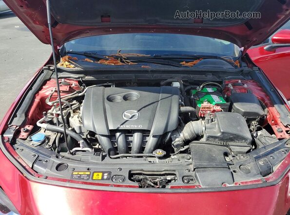 3MZBPAALXKM110411 2019 MAZDA 3 Красный Вид задней части салона