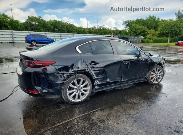 3MZBPABM1MM204624 2021 MAZDA 3 Черный Задняя правая четверть