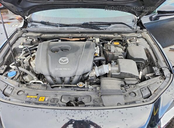 3MZBPABM1MM204624 2021 MAZDA 3 Черный Вид задней части салона