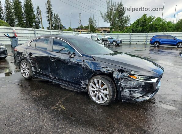 3MZBPABM1MM204624 2021 MAZDA 3 Черный Передняя правая четверть