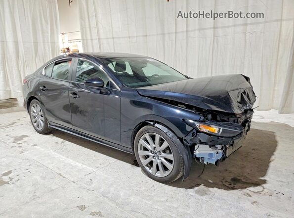 3MZBPACLXNM301389 2022 MAZDA 3 Черный Передняя правая четверть