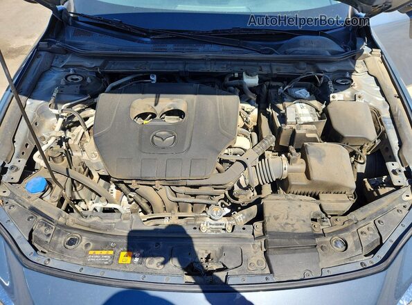 3MZBPACM4PM370493 2023 MAZDA 3 Blue Widok wnętrza z tyłu