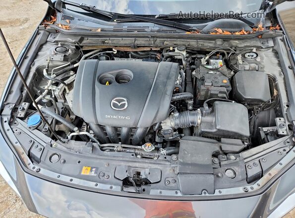 3MZBPBCL3MM203924 2021 MAZDA 3 Угольный Вид задней части салона