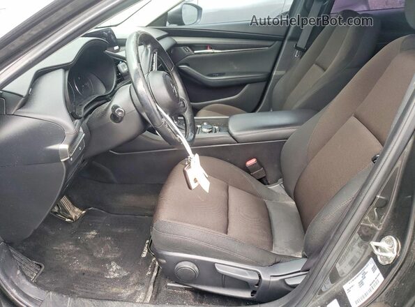 3MZBPBCM1LM139602 2020 MAZDA 3 Gray Widok wnętrza z przodu