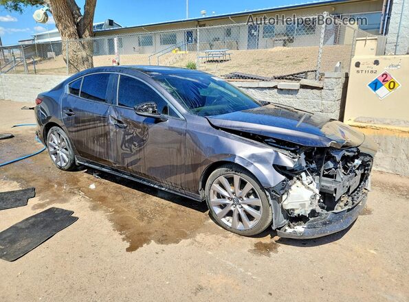 3MZBPBCM6MM208530 2021 MAZDA 3 Серый Передняя правая четверть