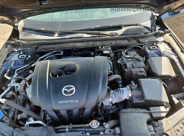 3MZBPBDL8MM250588 2021 MAZDA 3 Blue Rear interior view