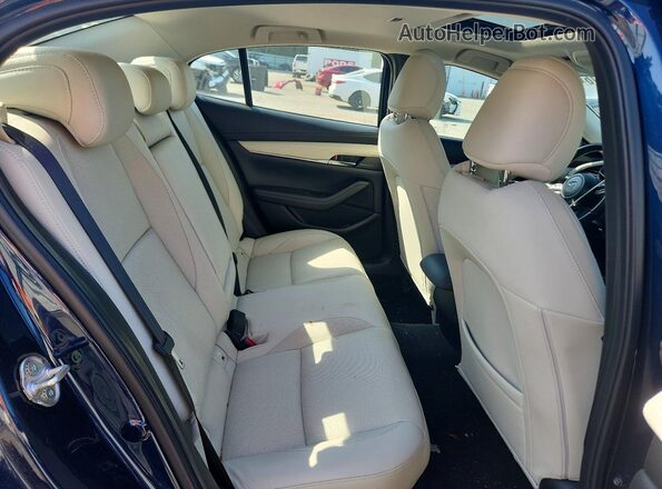 3MZBPBDL8MM250588 2021 MAZDA 3 Blue Rear seats view