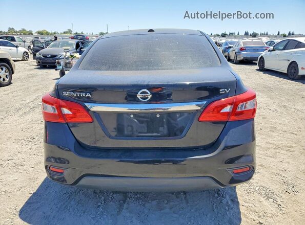 3N1AB7AP0GL660221 2016 NISSAN SENTRA Black Вид ззаду