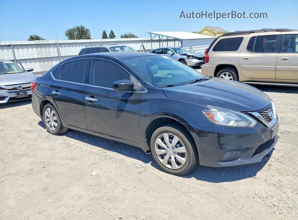 3N1AB7AP0GL660221 2016 NISSAN SENTRA Black Передня права чверть