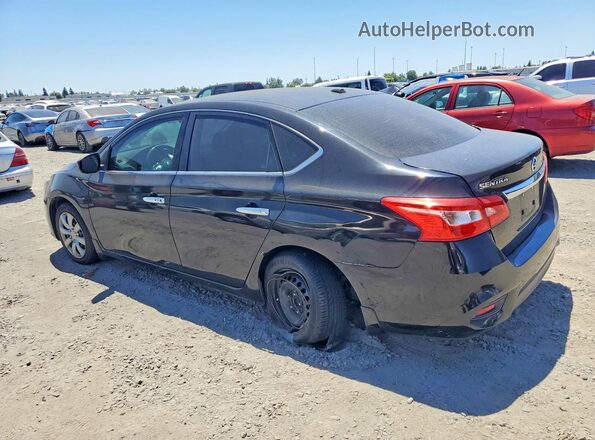 3N1AB7AP0GL660221 2016 NISSAN SENTRA Black Задня ліва чверть