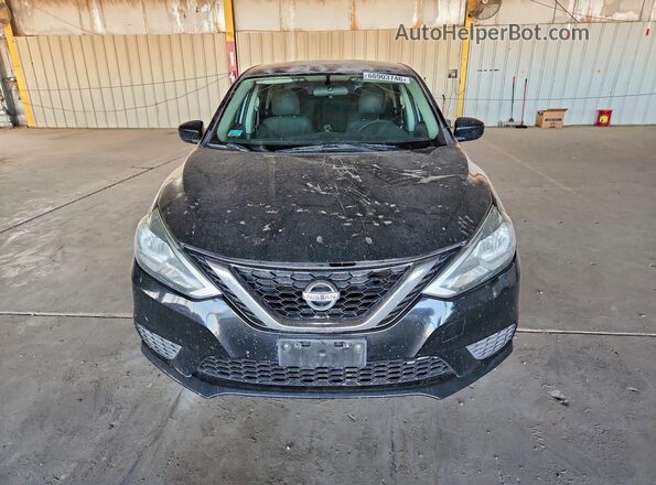 3N1AB7AP0GY268018 2016 NISSAN SENTRA Black Вид спереду