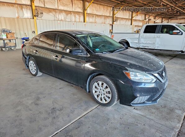 3N1AB7AP0GY268018 2016 NISSAN SENTRA Black Передня права чверть
