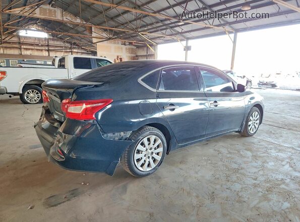 3N1AB7AP0GY268018 2016 NISSAN SENTRA Black Задня права чверть