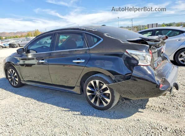 3N1AB7AP0GY270271 2016 NISSAN SENTRA Black უკანა მარცხენა