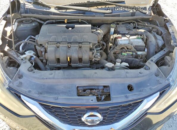 3N1AB7AP0GY270271 2016 NISSAN SENTRA Black უკანა სალონის ხედი