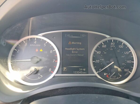3N1AB7AP0GY270271 2016 NISSAN SENTRA Black ხელსაწყოთა პანელის ხედი