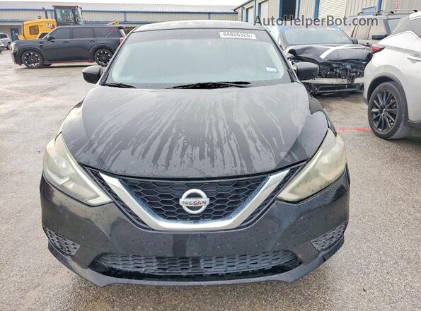 3N1AB7AP0GY272215 2016 NISSAN SENTRA Черный Вид спереди