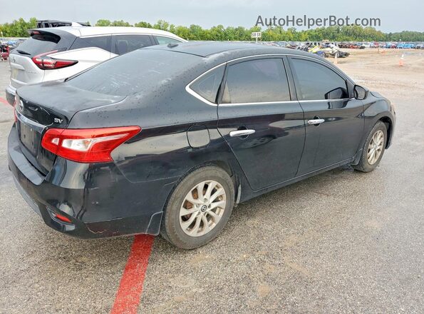 3N1AB7AP0GY272215 2016 NISSAN SENTRA Черный Задняя правая четверть