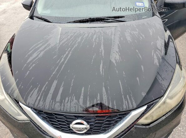 3N1AB7AP0GY272215 2016 NISSAN SENTRA Черный Вид задней части салона
