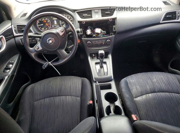 3N1AB7AP0GY272215 2016 NISSAN SENTRA Черный Вид панели приборов