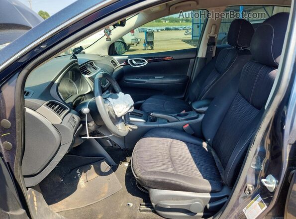 3N1AB7AP0HL644960 2017 NISSAN SENTRA Blue Սալոնի դիմացի տեսք