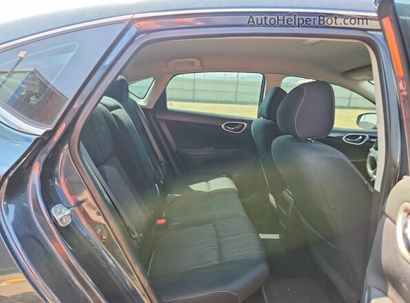 3N1AB7AP0HL644960 2017 NISSAN SENTRA Blue Հետևի նստատեղերի տեսք