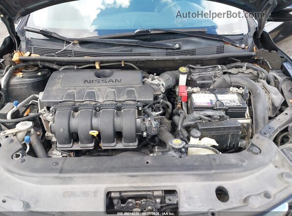 3N1AB7AP0HY244593 2017 NISSAN SENTRA Черный Вид сзади