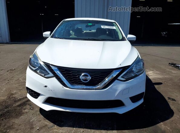3N1AB7AP0HY304324 2017 NISSAN SENTRA Белый Вид спереди