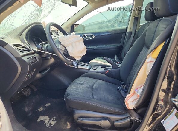 3N1AB7AP0HY408747 2017 NISSAN SENTRA Black Սալոնի դիմացի տեսք