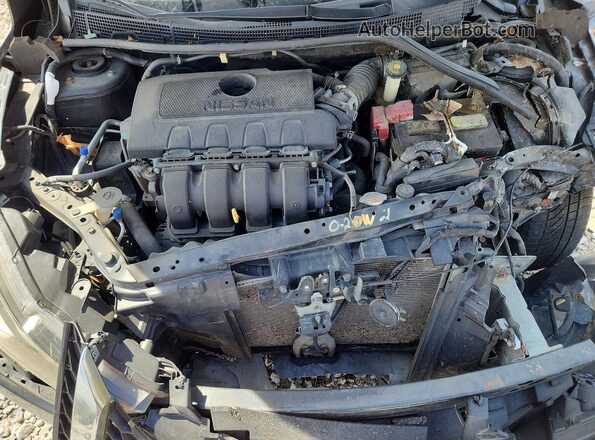 3N1AB7AP0HY408747 2017 NISSAN SENTRA Black Սալոնի հետևի տեսք