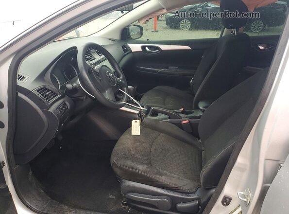 3N1AB7AP0KY205686 2019 NISSAN SENTRA Silver Սալոնի դիմացի տեսք