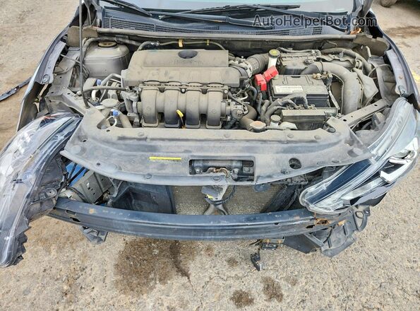 3N1AB7AP0KY318554 2019 NISSAN SENTRA Gray Rear interior view