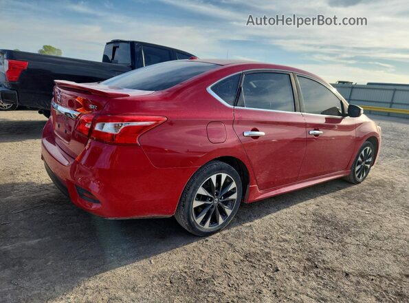 3N1AB7AP0KY452402 2019 NISSAN SENTRA Red Հետևի աջ