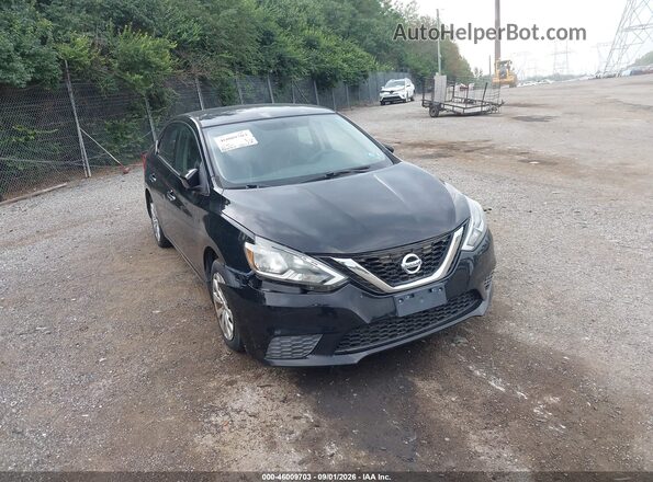 3N1AB7AP1GY226084 2016 NISSAN SENTRA Black Vista frontal