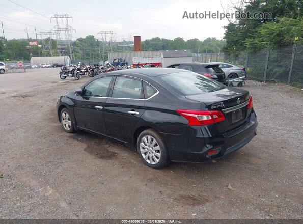 3N1AB7AP1GY226084 2016 NISSAN SENTRA Black Trasero izquierdo