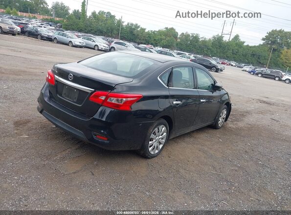 3N1AB7AP1GY226084 2016 NISSAN SENTRA Black Trasero derecho
