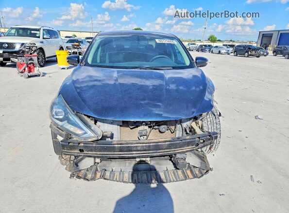 3N1AB7AP1HY205317 2017 NISSAN SENTRA Blue Front view