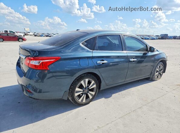 3N1AB7AP1HY205317 2017 NISSAN SENTRA Blue Rear right