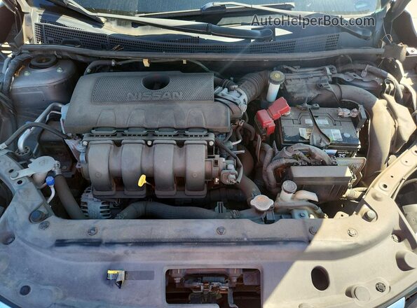 3N1AB7AP1HY307040 2017 NISSAN SENTRA Gray უკანა სალონის ხედი