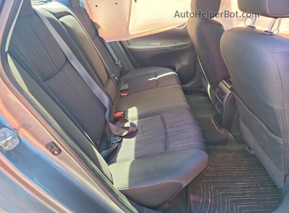 3N1AB7AP1HY307040 2017 NISSAN SENTRA Gray უკანა სავარძლების ხედი