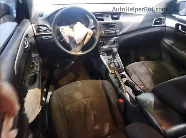 3N1AB7AP1HY392381 2017 NISSAN SENTRA Белый Вид панели приборов