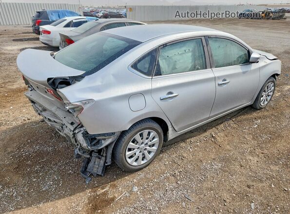 3N1AB7AP1JY294862 2018 NISSAN SENTRA Silver Задня права чверть
