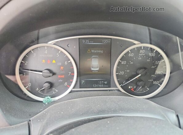 3N1AB7AP1JY294862 2018 NISSAN SENTRA Silver Вид щитка приладів