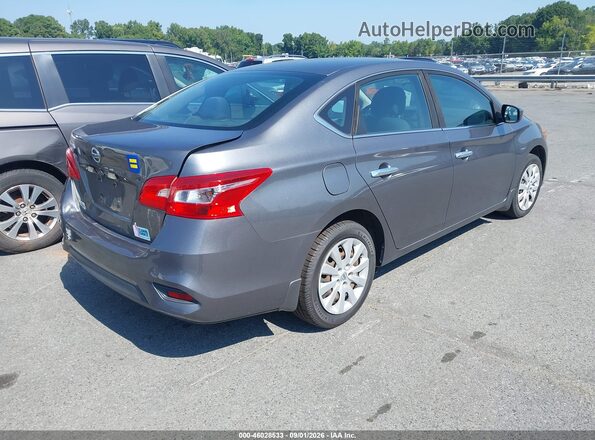 3N1AB7AP1KY213909 2019 NISSAN SENTRA Gray Trasero derecho