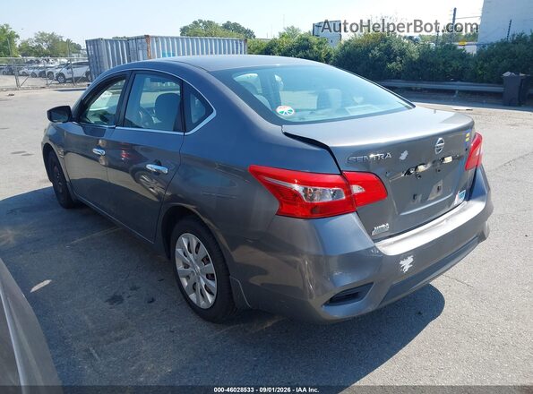 3N1AB7AP1KY213909 2019 NISSAN SENTRA Gray Vista interior de 360 grados