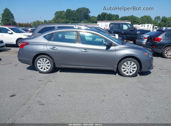 3N1AB7AP1KY213909 2019 NISSAN SENTRA Gray Vista interior trasera