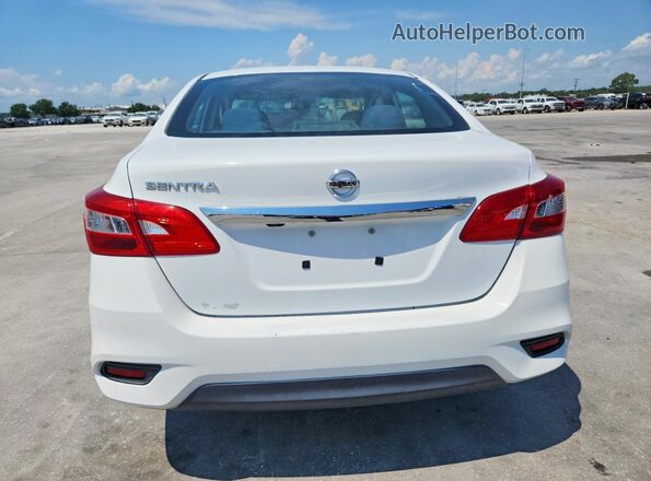 3N1AB7AP1KY228295 2019 NISSAN SENTRA Белый Вид сзади