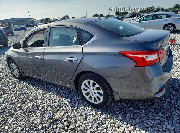 3N1AB7AP1KY418355 2019 NISSAN SENTRA Gray უკანა მარცხენა
