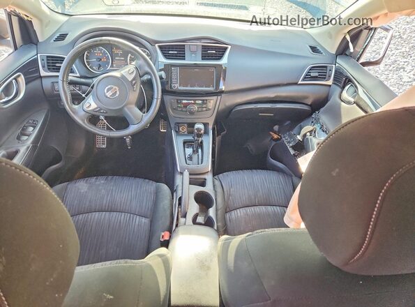 3N1AB7AP1KY418355 2019 NISSAN SENTRA Gray წინა პანელის ხედი